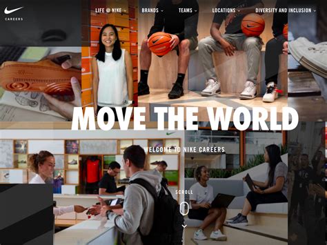 nike careers home page.